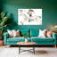 Whimsical Horse Ride Playful Whimsical Contemporary Horse Wall Art Print by Mathieu - Wrapped Canvas Print-1082748071
