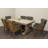 Aryhanna Pine Solid Wood Dining Table