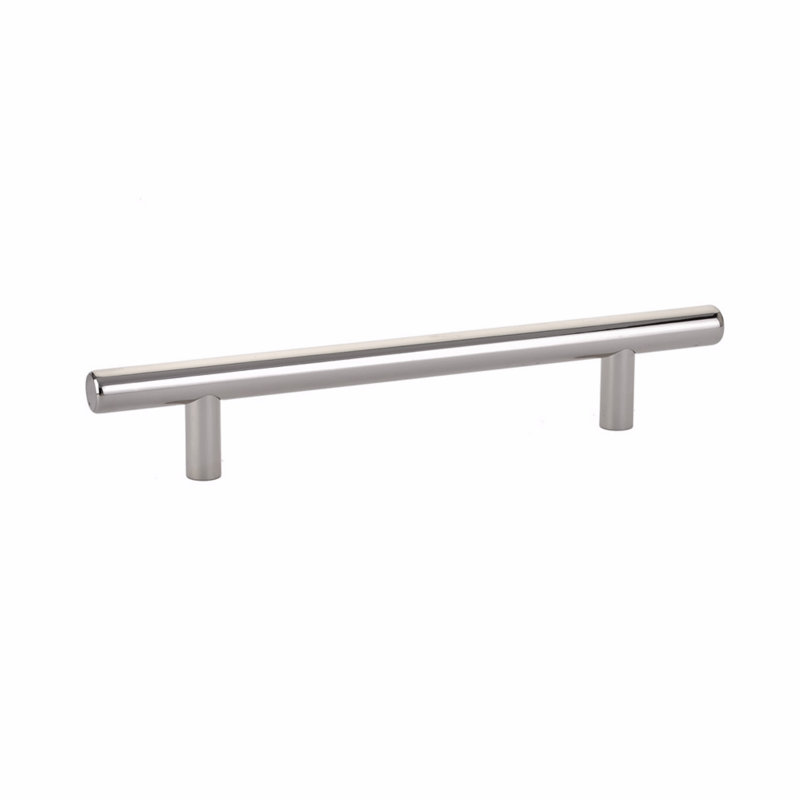 Bar Pull, 5", Polished Nickel
