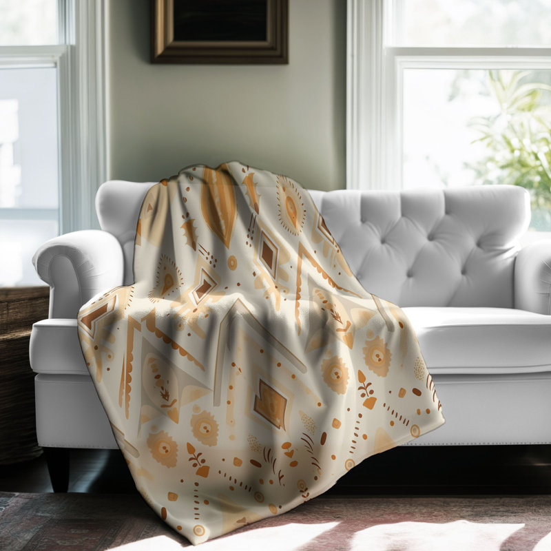 Boho Embellish - 1 pièce Sherpa Premium, Lit simple