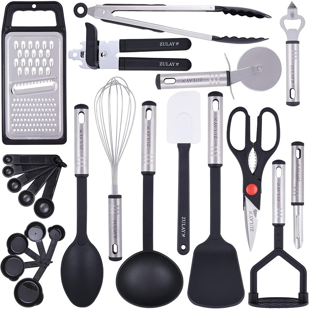 Fortune Candy 19-piece Non-stick Silicone Assorted Kitchen Utensil Set, Wayfair in 2023