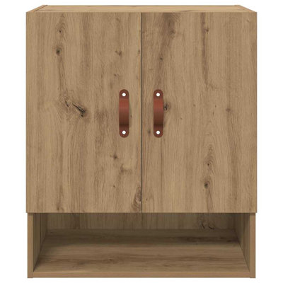vidaXL Wall Cabinet Hanging Storage Cabinet Display Cabinet Engineered Wood