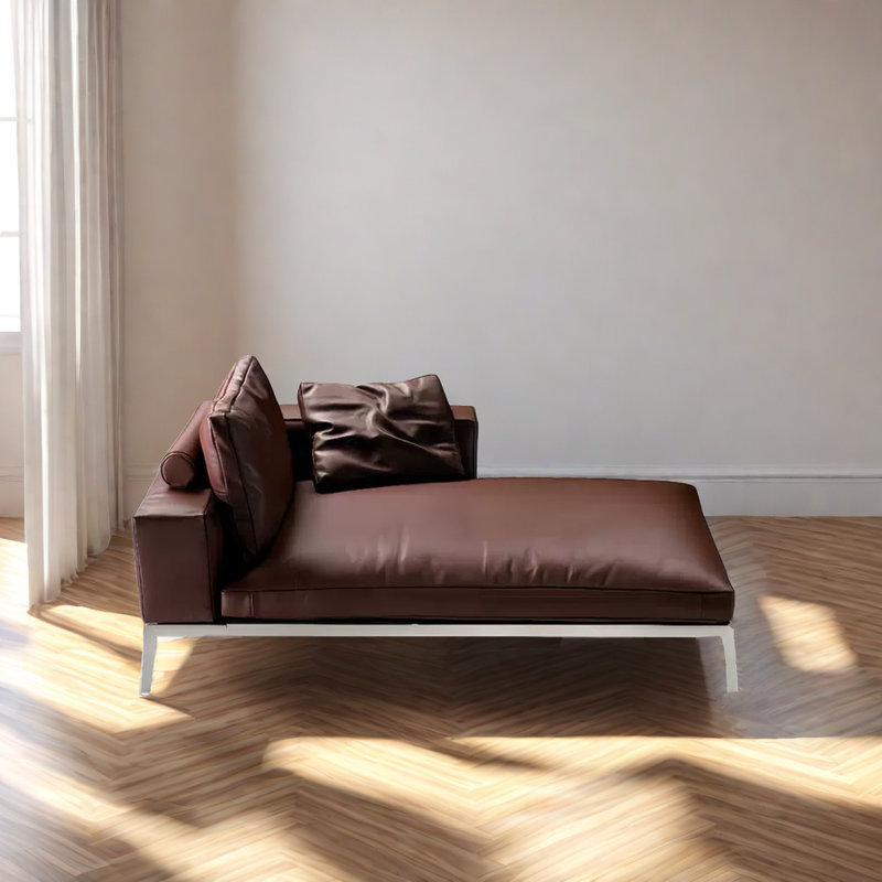 Chaise longue rembourrée Rait