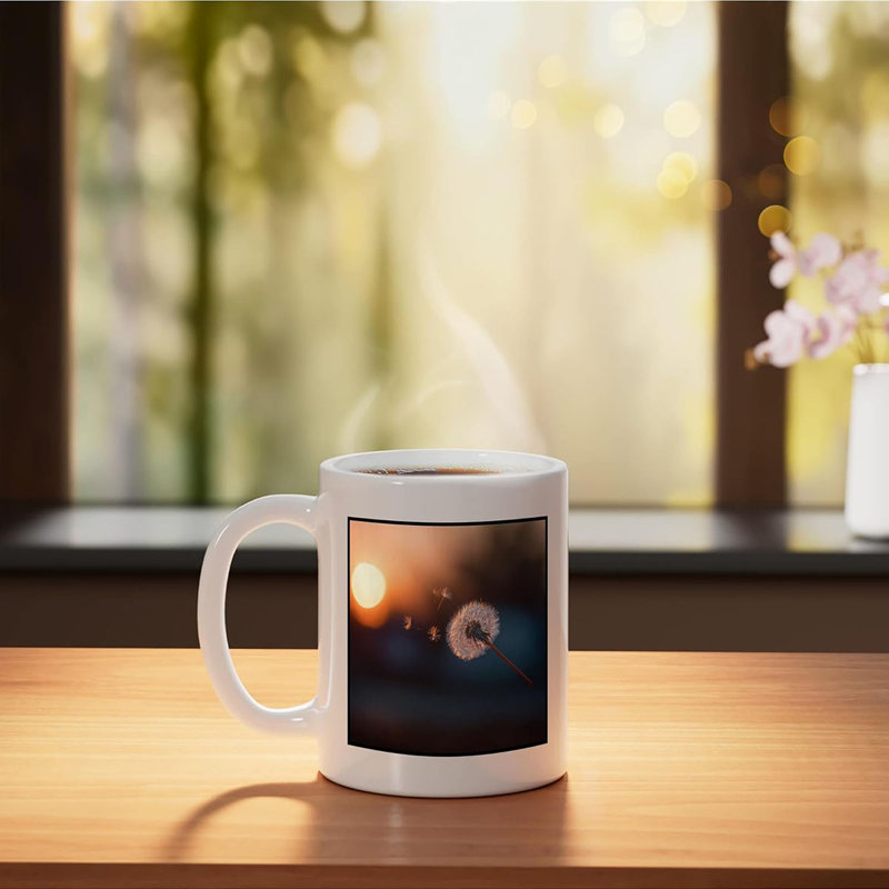 Handmade Ceramic Porcelain Coffee Mug Teacup and Saucer