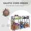 Rangement pour équipement de sport de garage, support de rangement pour balle de garage, système d'organisation de garage, support de tablette intérieur / extérieur pour équipement de sport