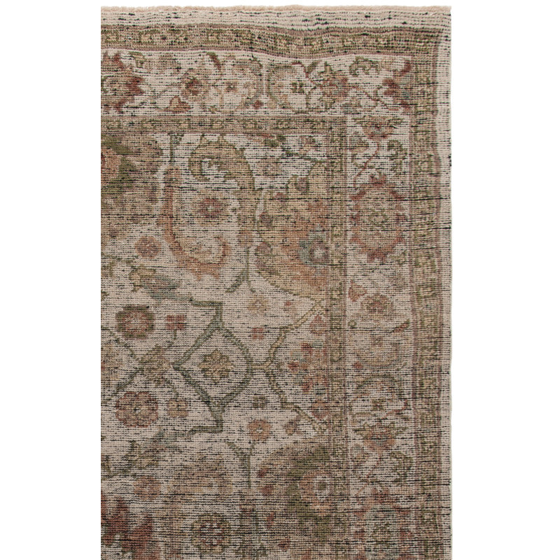 Tapis oriental en laine noué à la main Izmir, Rectangle de 10 pi x 14 pi