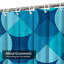Rideau de douche Patchwork Waves-1965467681