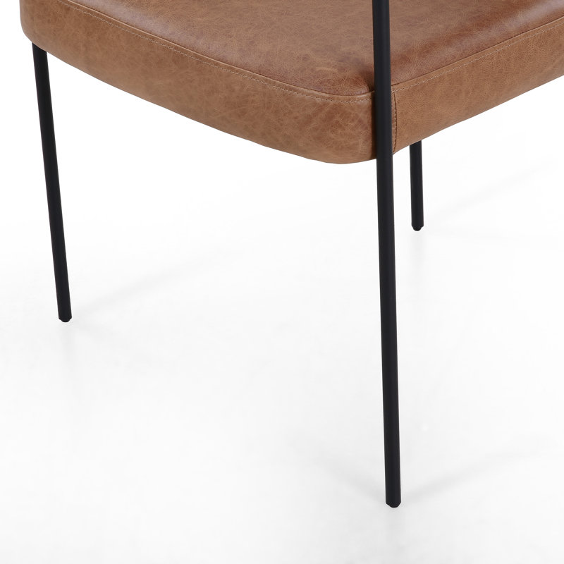 Carrie Dining Chair-Chaps Saddle, Chaps Saddle