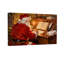 Père Noël de Noël écrivant des lettres au bureau-1788008655