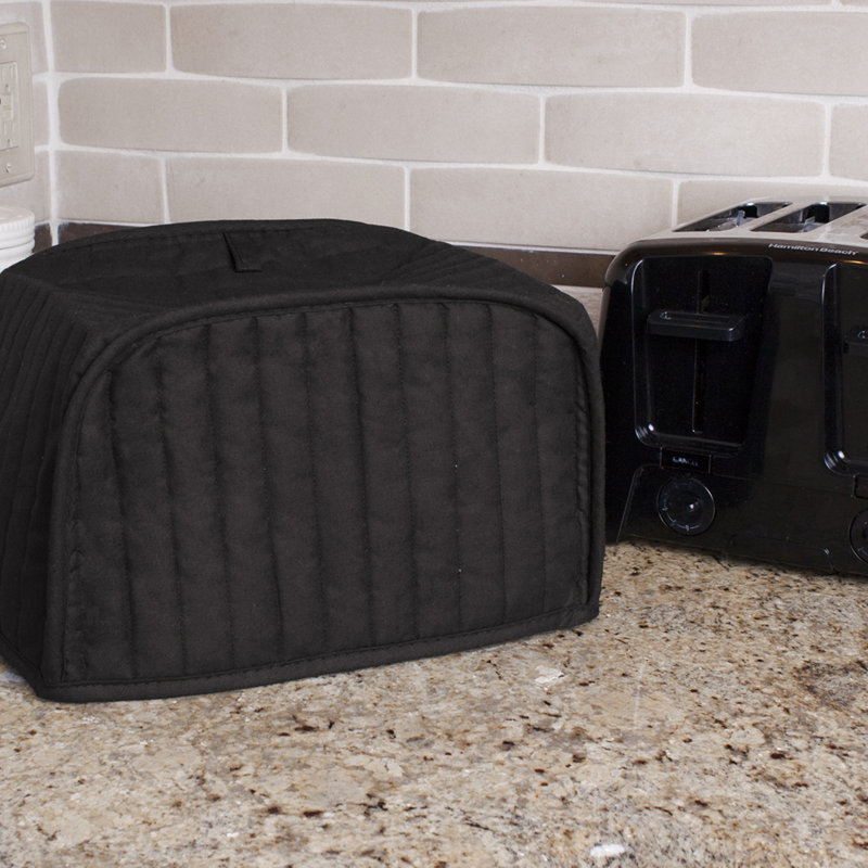 Four-Slice Toaster Universal Cover, Black