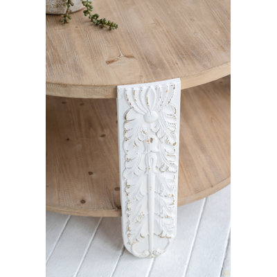 Table basse ronde en bois