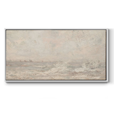Nautical Series-CCDXLV III - Toile tendue avec châssis encadré - Prêt à être accroché