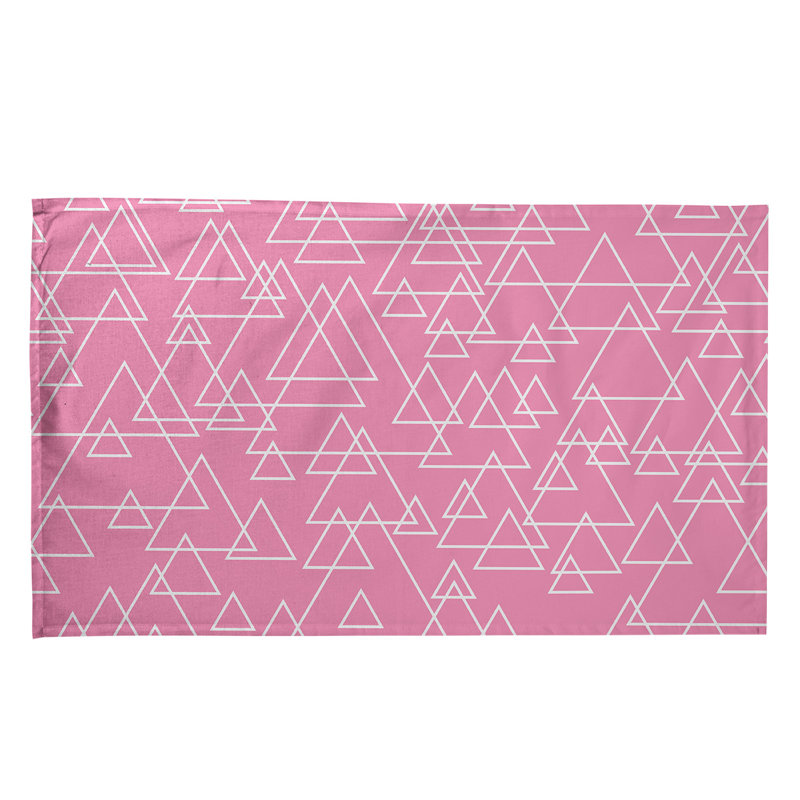 Tea Towel Kitchen Towel, Poly Twill, Pink