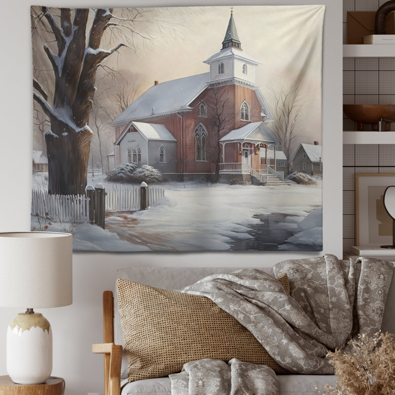 Polyester Tapestry, 32" H x 39" W