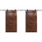 Basic Rectangle Single Door Barn Door Hardware Kit-22441294