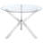 Isolde Chrome 41-inch Dining Table