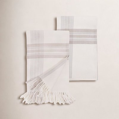 Geneva Cotton Hand Woven Throw Blanket