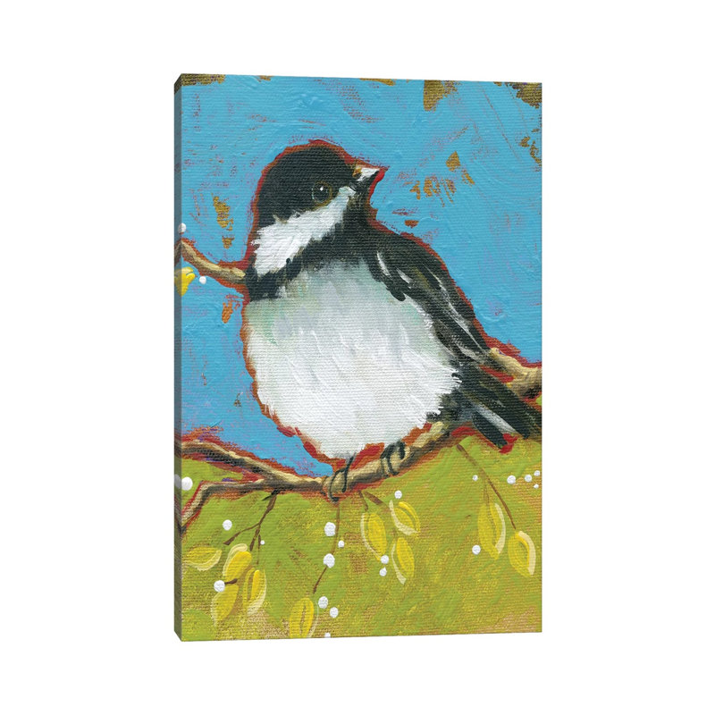 Bright Bird II by Carol Robinson - Painting on Canvas, 66.04 cm H x 45.72 cm W x 3.175 cm D, Wrapped Canvas