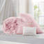 Ensemble d'édredon 4 pièces pour lit simple / simple TG, rose-131299413-131299414