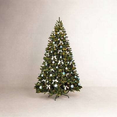 Pre-Lit Spruce Christmas Tree
