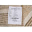 Tapis beige noué à la main de conception unique 3 pi 10 po x 5 pi 11 po New Age