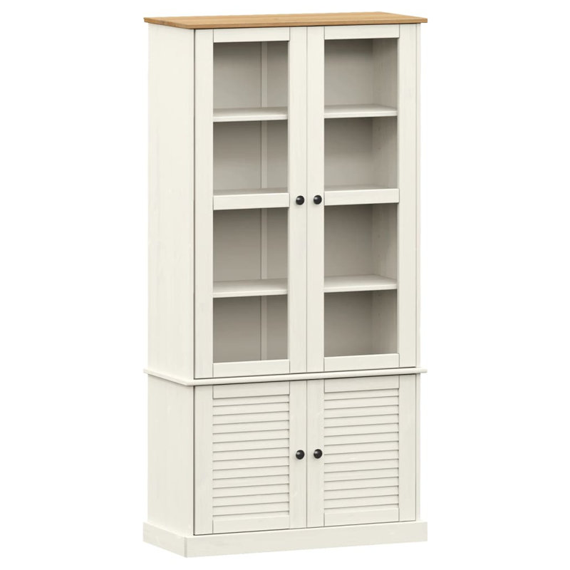 Leny Display Cabinet, White