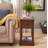 Rutledge Solid Wood Top End Table with Storage