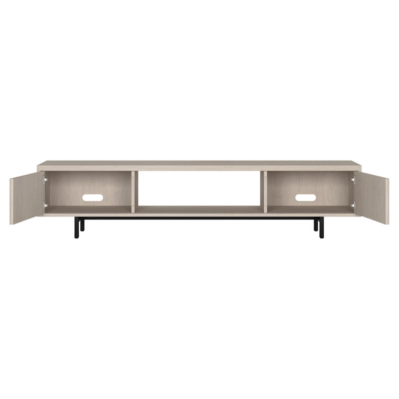 Lucien with Fireplace Included, White