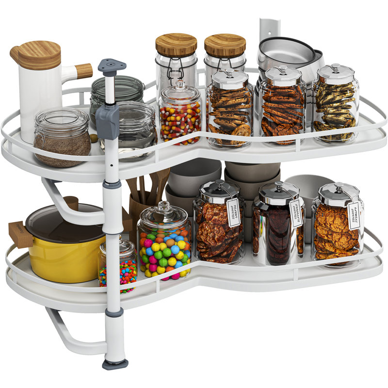  Organisateur de coin d'armoire de cuisine Swing