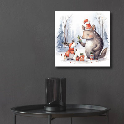 «A Présent For You» par The Golden Valley, art mural en verre acrylique