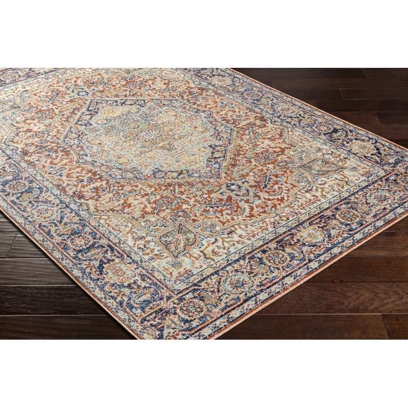 Tapis intérieur / extérieur en polypropylène tissé à la machine Javent, Rectangle 8 pi 10 po x 12 pi