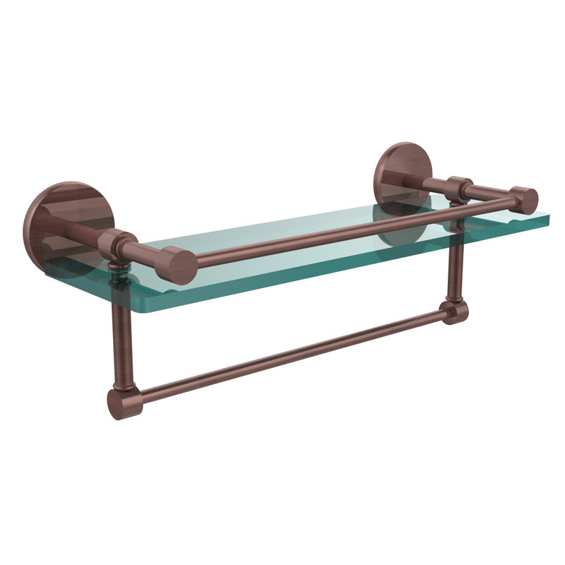 Étagère de support avec barre de tour Dalston, Cuivre antique