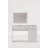 Makeup Vanity Table with Mirror and Cabinet, White