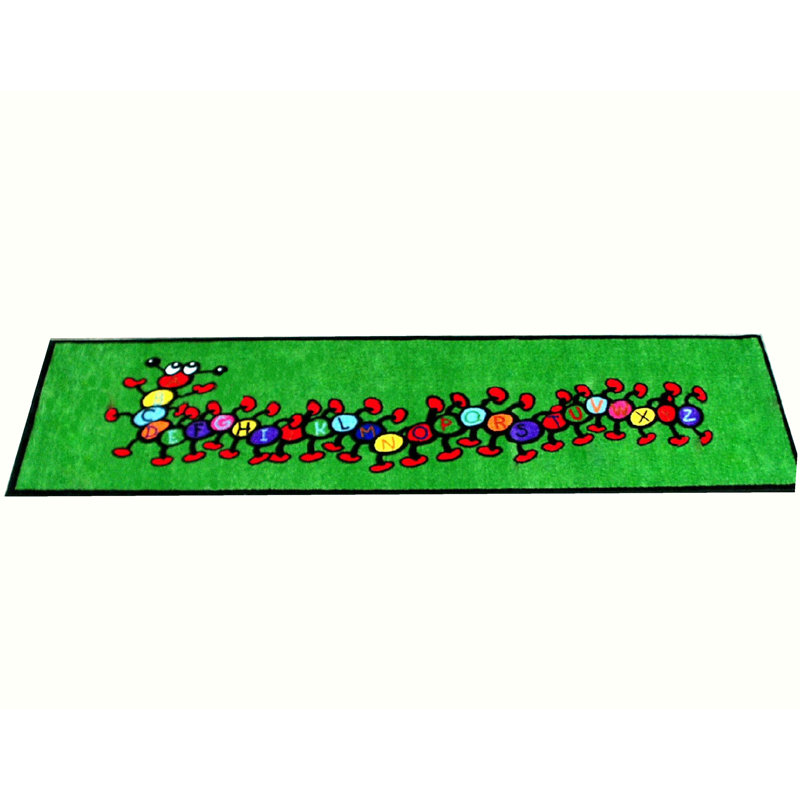 Tapis vert/rouge, Tapis de couloir 3 pi 3 po x 12 pi