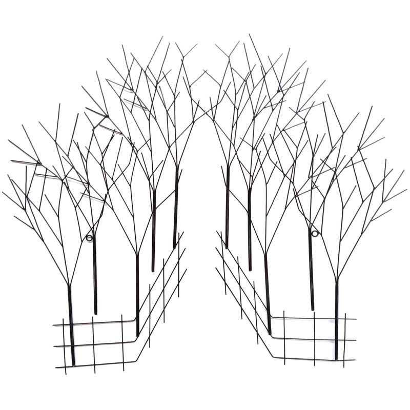 Handmade Traditional Landscape & Nature Wall Decor on Metal