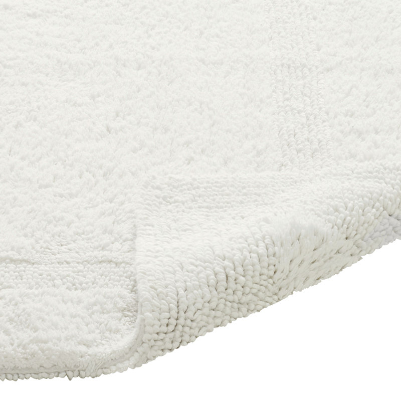 Tapis pour salle de bain Myishia, Tapis de couloir 1 pi 8 po x 5 pi, Ivory