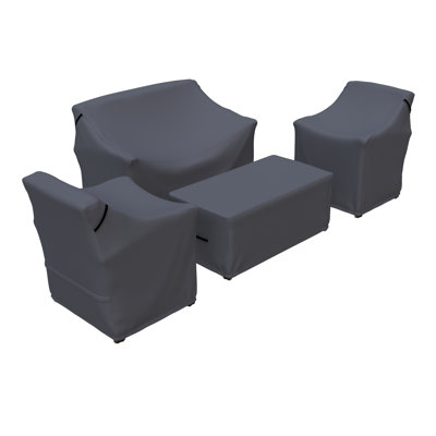 Calhoun Acacia Outdoor Conversation Sets Group Seating Patio Furniture Covers