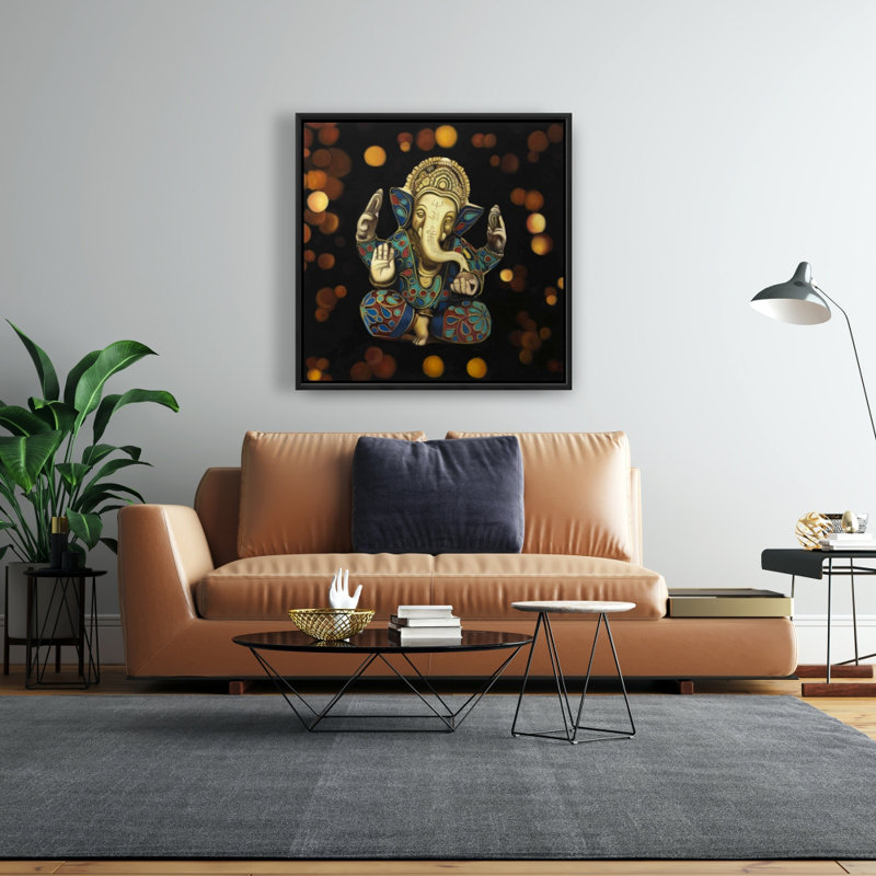 Ganesh, reproduction sur toile