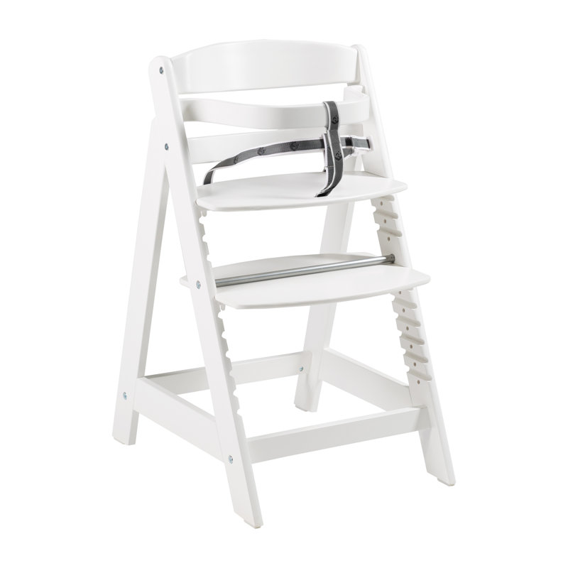 Sit Up High Chair, White