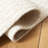 Martha Stewart Hand Loomed Wool/Cotton Solid Color Rug in Ivory/Gray-66652952