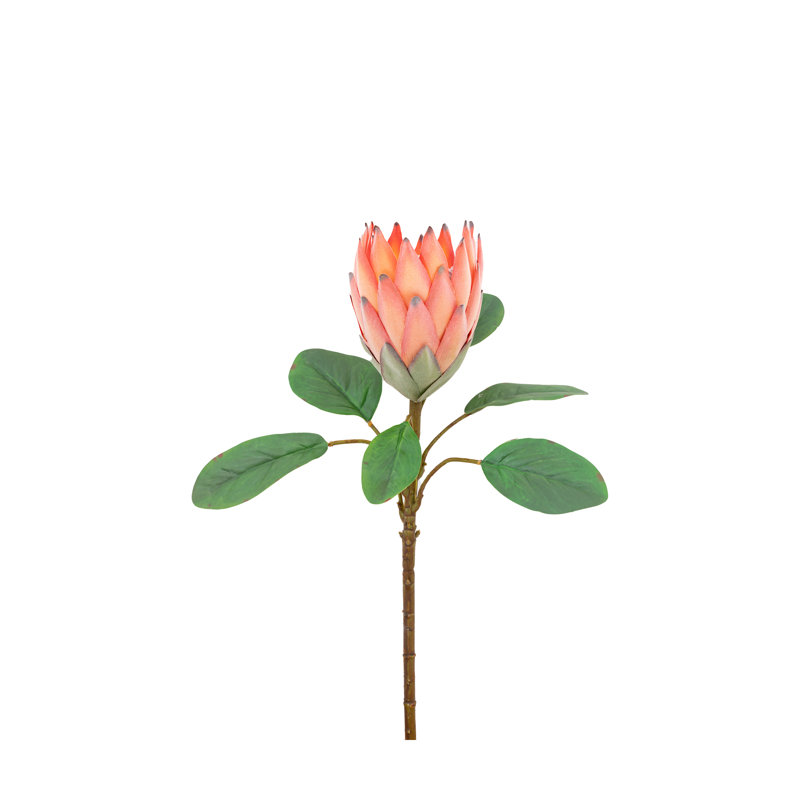 Faux Stem Tropical Arrangement 470mm (12pk), Orange