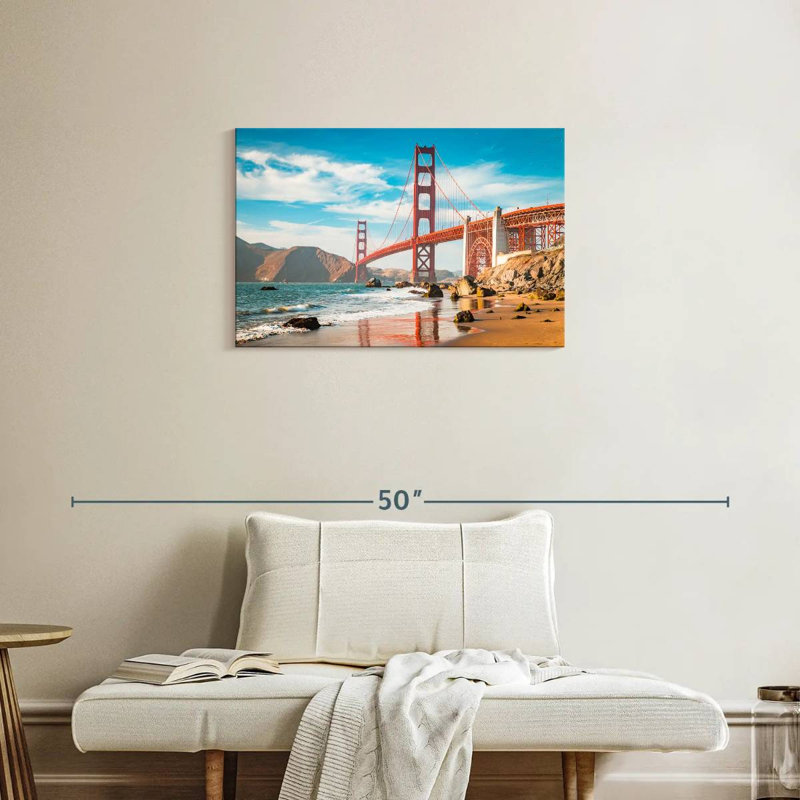 Lilie Golden Gate Beach Coast, H 20 po x l 30 po