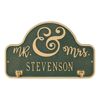 My Heart Personalized Wall Key Organizer with Key Hook