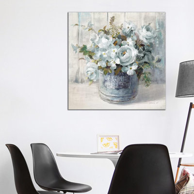 «Garden Blooms I» par Danhui Nai - reproduction d'art sur toile