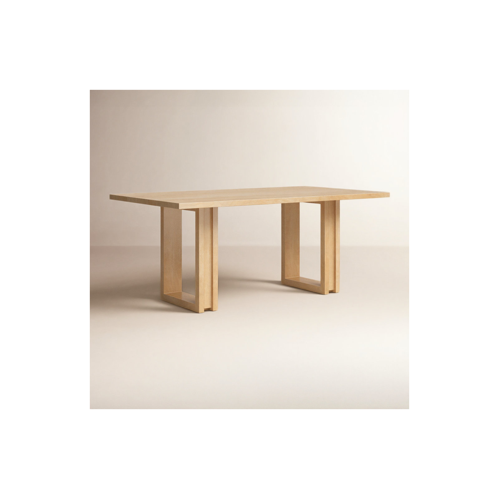Carmel 72'' Dining Table, Natural Mango