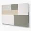 Minimalisme 94, art mural en métal beige-932997621