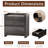 23.6’’ Wide 2-Drawer Modern Nightstand-335755478-335755472