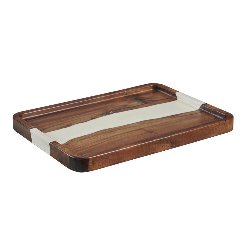 Abi-Rose Solid Wood Tray