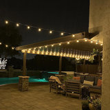 Doyne 50'' Outdoor LED 50 - Bulb Globe String Light (End to End Connectable)