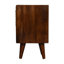 Arredondo 30cm W Solid Wood Bedside Table